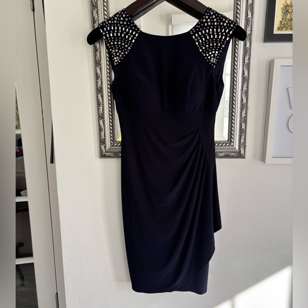 Cache dress with stone detail. Gorgeous and in EUC.